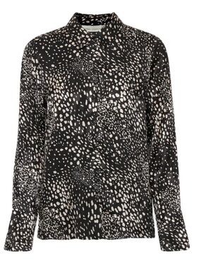 INWEAR Elegant Black and White Button Down Shirt NWT